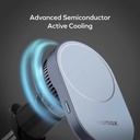 MOMAX 1-MOVE Q.MAG QI2 25W MAGNETIC CAR MOUNT WITH 45W PD CHARGER