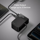 MOMAX 1-PAC PASS MINI+ 10000mAh 2IN1 BATTERY PACK WITH BUILT-IN RETRACTABLE CABLE