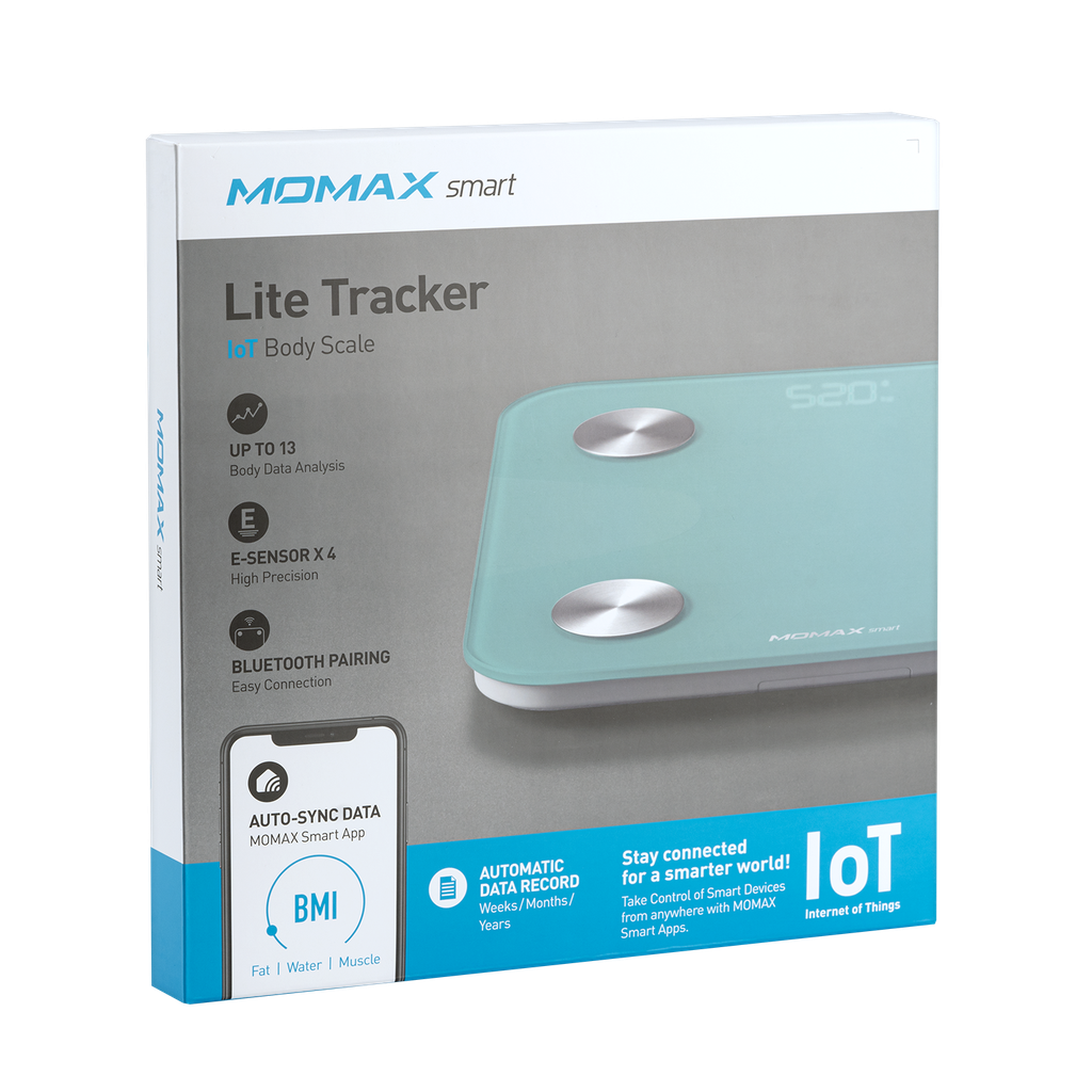 MOMAX LITE TRACKER IOT BODY SCALE