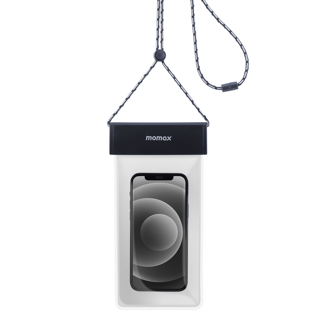 MOMAX WATERPROOF POUCH UNIVERSAL WITH NECK STRAP
