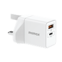 MOMAX ONEPLUG 2-PORT 25W WALL CHARGER