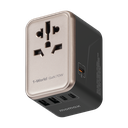 MOMAX 1-WORLD 70W GAN AC TRAVEL ADAPTOR