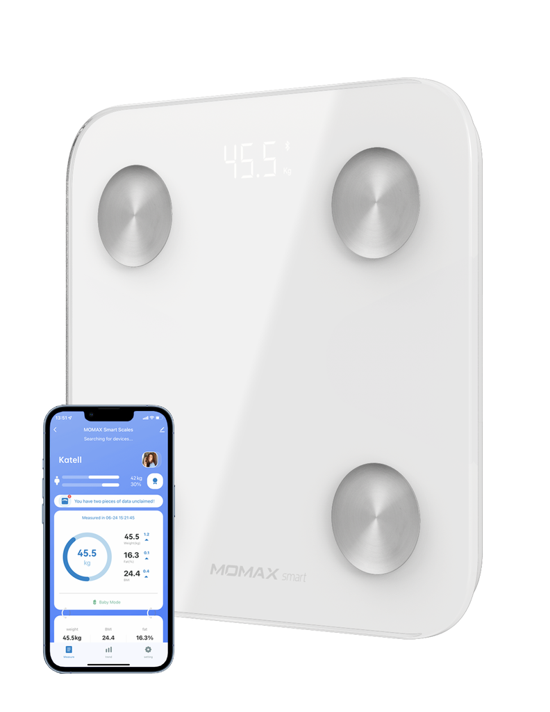 MOMAX LITE TRACKER IOT BODY SCALE