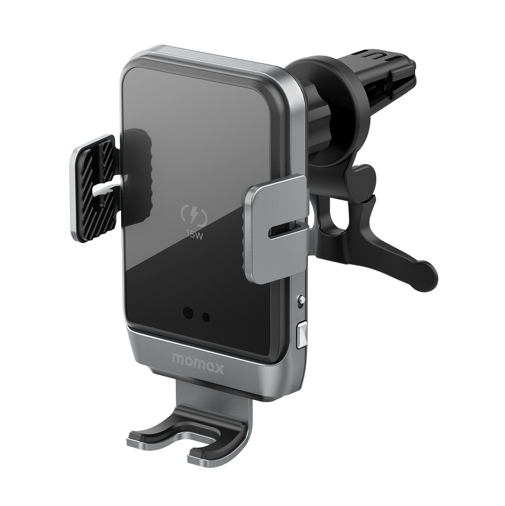 MOMAX ROTATING 15W QC 3 WIRELEESS CAR MOUNT