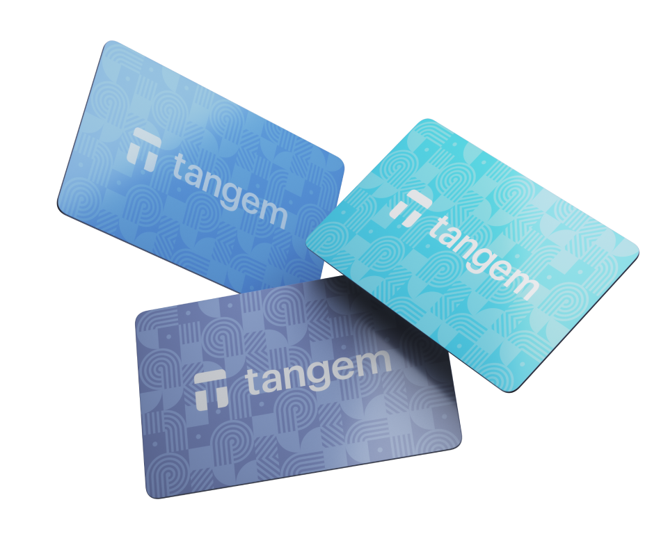 TANGEM CRYPTO HARDWARE WALLET 2.0 (PACK OF 3 CARDS)