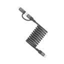 MOMAX MAG LINK USB-C TO C & LIGHTNING MAGNETIC CABLE 2M