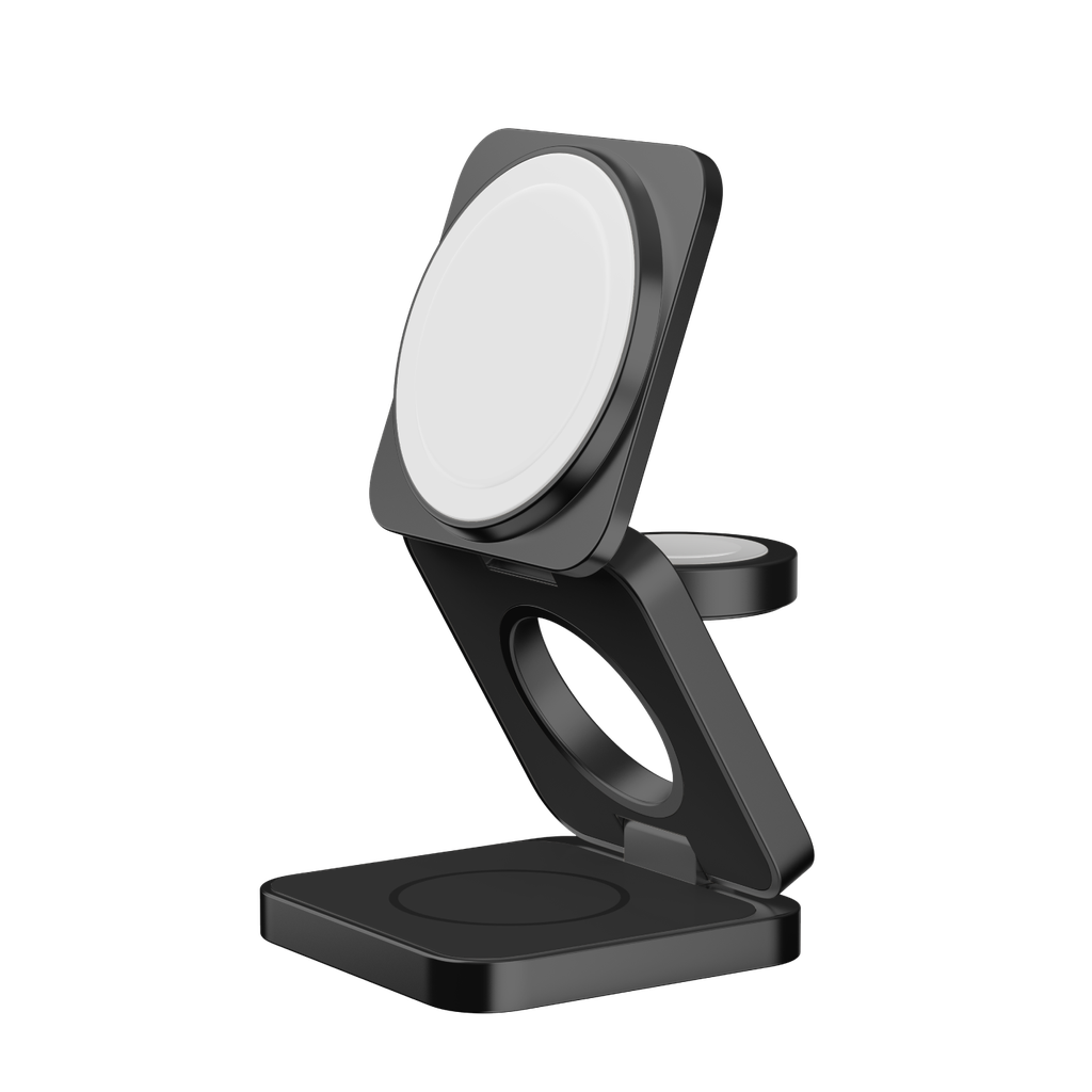 MOMAX Q2 MAG GO Qi 2 15W 3IN1 MAGNETIC WIRELESS CHARGING STAND