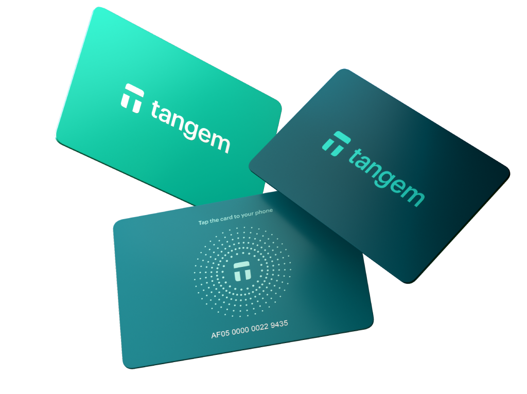 TANGEM CRYPTO HARDWARE WALLET 2.0 (PACK OF 3 CARDS)