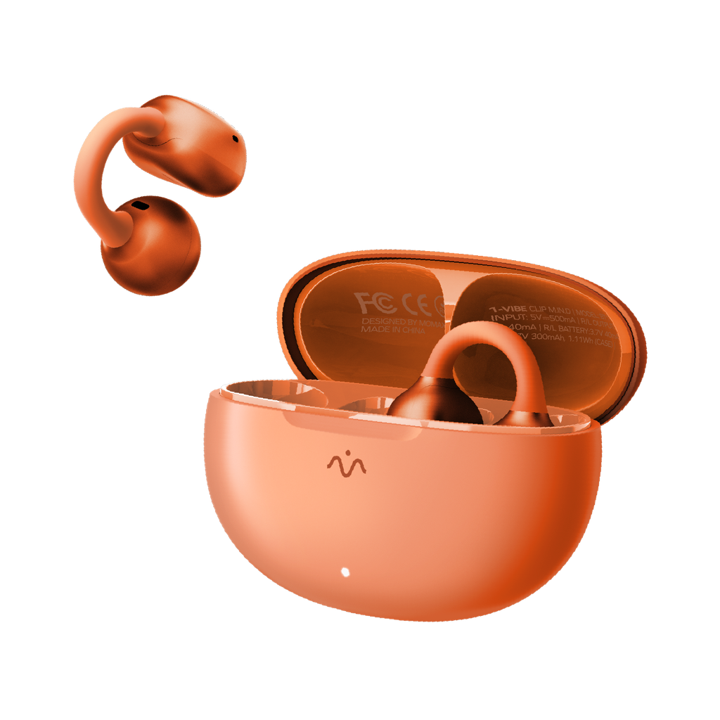 MOMAX 1-VIBE CLIP M.IN.D TRUE WIRELESS ENC INTELLIGENT CLIP ON EARBUDS