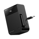 MOMAX 1-PAC PASS MINI+ 10000mAh 2IN1 BATTERY PACK WITH BUILT-IN RETRACTABLE CABLE