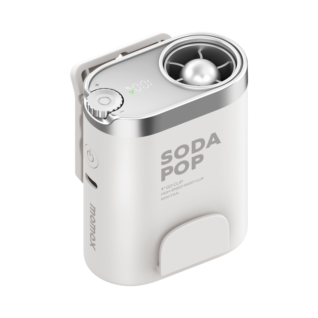 MOMAX 1°GO CLIP HIGH SPEED WAIST CLIP MINI FAN