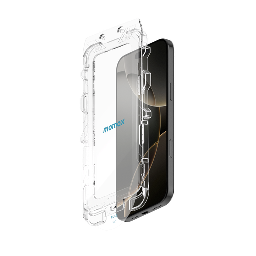 [PZAP25F1SD] MOMAX IPHONE 17 6.3 3D FULLY COVERED CLEAR GLASS