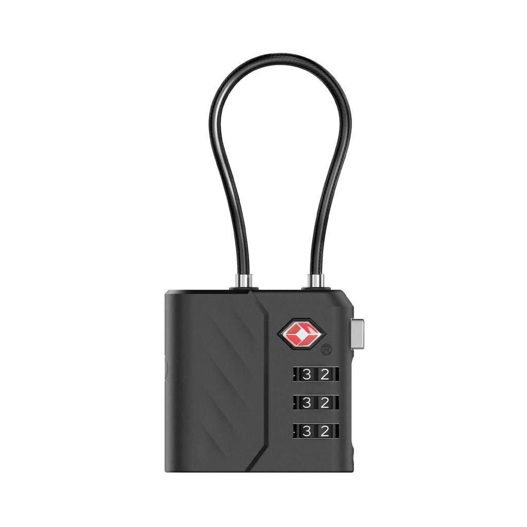 MOMAX PINLOCK TSA PADLOCK FIND MY LOCATOR