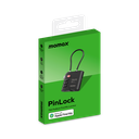 MOMAX PINLOCK TSA PADLOCK FIND MY LOCATOR