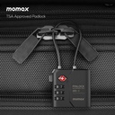 MOMAX PINLOCK TSA PADLOCK FIND MY LOCATOR