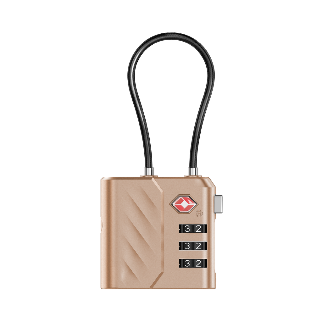 MOMAX PINLOCK TSA PADLOCK FIND MY LOCATOR