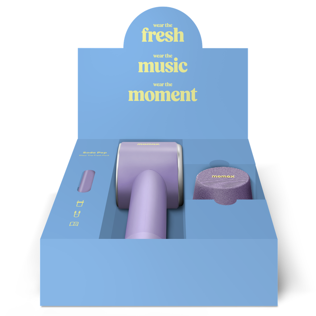 MOMAX SODA POP WEAR THE FRESH PACK KIT (BS6HKU + IF15U + SR25U)