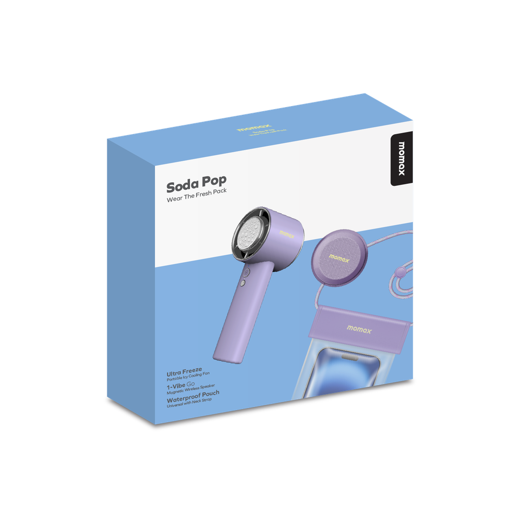 MOMAX SODA POP WEAR THE FRESH PACK KIT (BS6HKU + IF15U + SR25U)