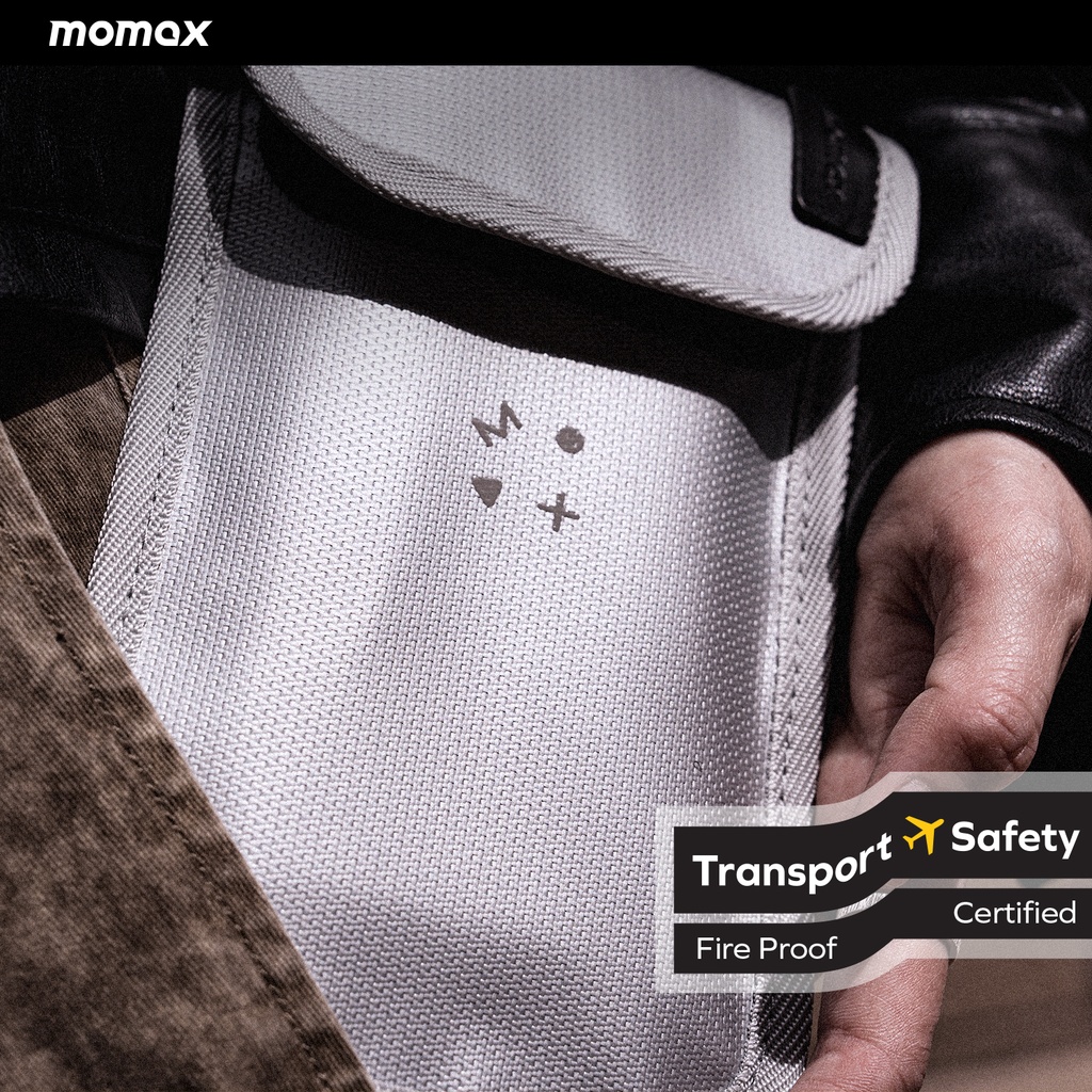 MOMAX 1-WORLD AIRLINER FIREPROOF PROTECTION POUCH SIZE S