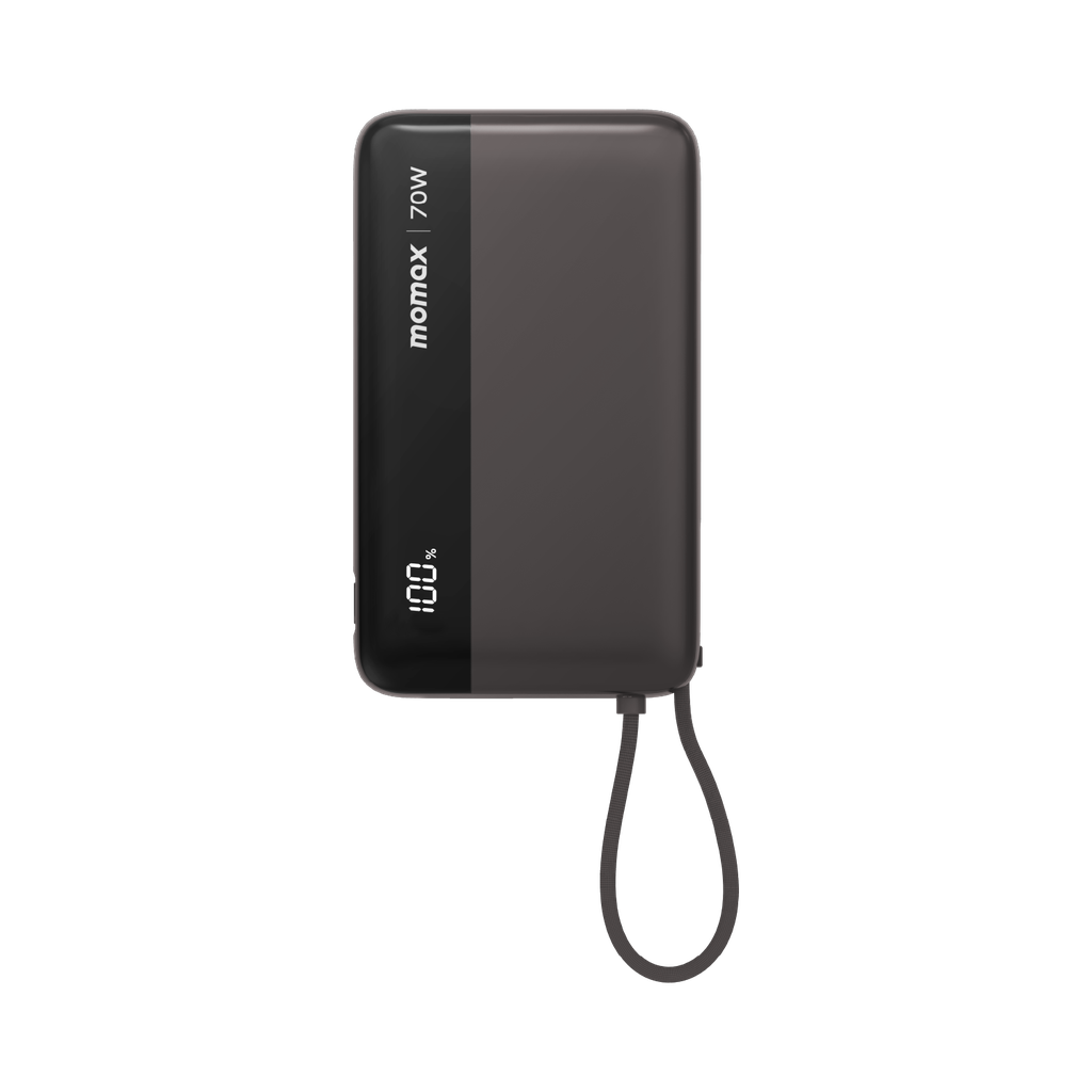 MOMAX 1-POWER ULTRA+ 20000mAh POWER BANK WITH BUILT-IN USB-C CABLE