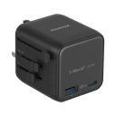 MOMAX 1-WORLD 20W UNIVERSAL 2 PORT TRAVEL ADAPTER