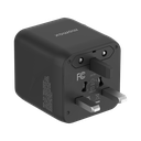 MOMAX 1-WORLD 20W UNIVERSAL 2 PORT TRAVEL ADAPTER