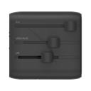 MOMAX 1-WORLD 20W UNIVERSAL 2 PORT TRAVEL ADAPTER