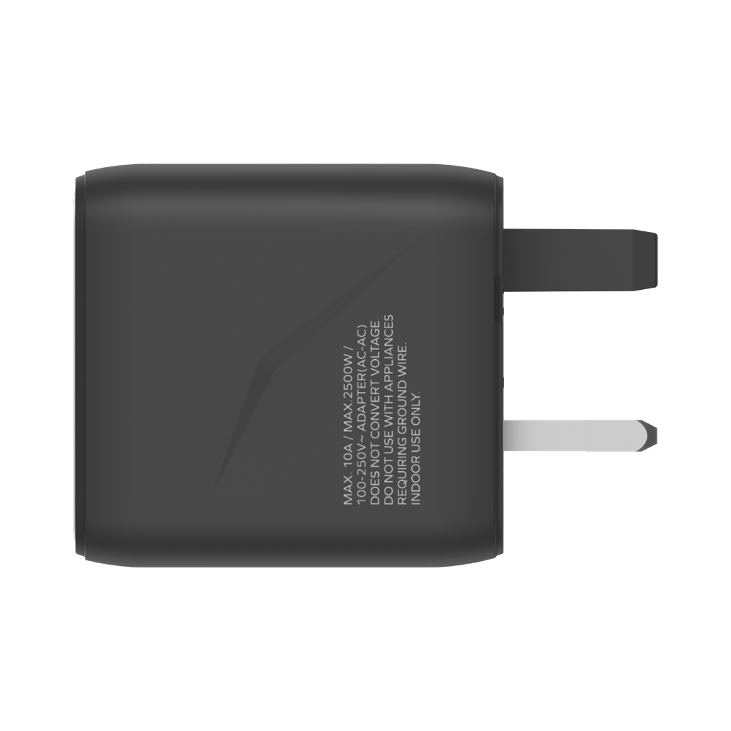 MOMAX 1-WORLD 20W UNIVERSAL 2 PORT TRAVEL ADAPTER