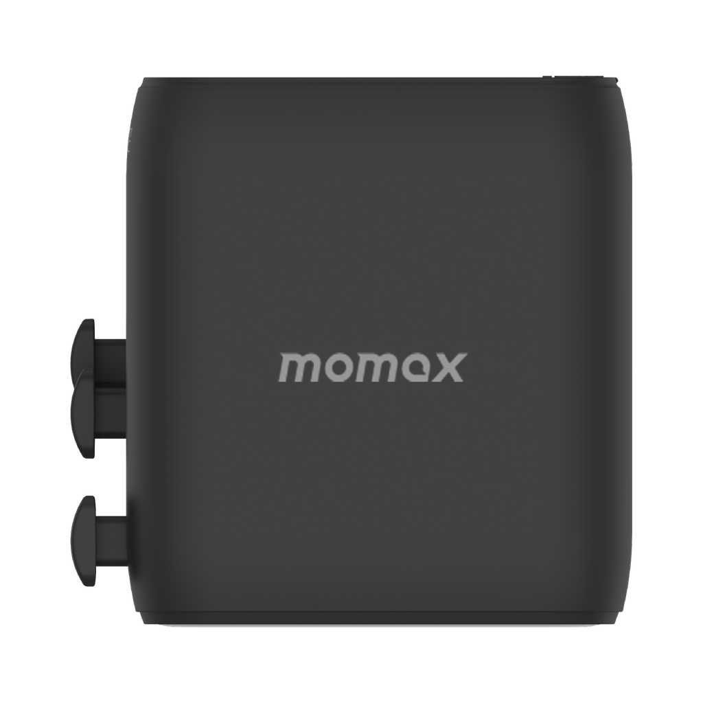 MOMAX 1-WORLD 20W UNIVERSAL 2 PORT TRAVEL ADAPTER