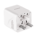 MOMAX 1-WORLD 20W UNIVERSAL 2 PORT TRAVEL ADAPTER