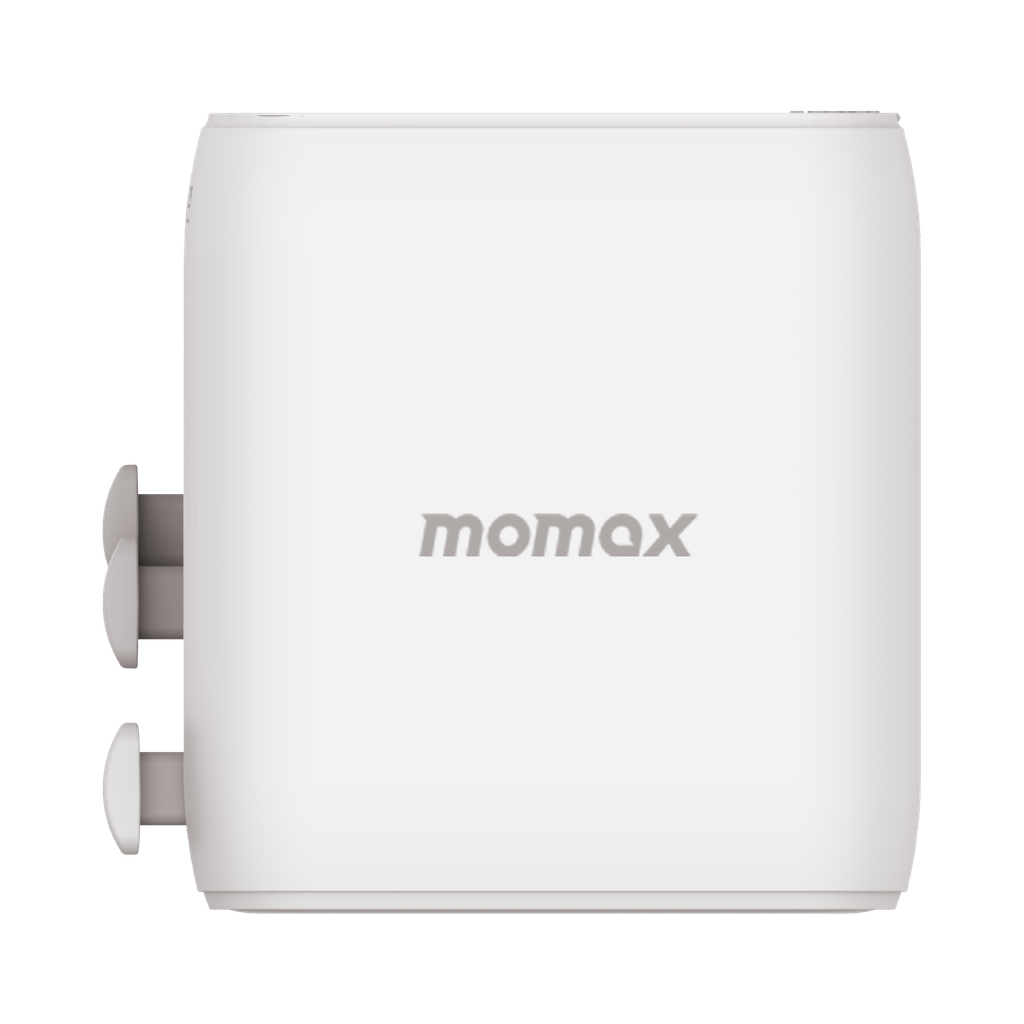 MOMAX 1-WORLD 20W UNIVERSAL 2 PORT TRAVEL ADAPTER