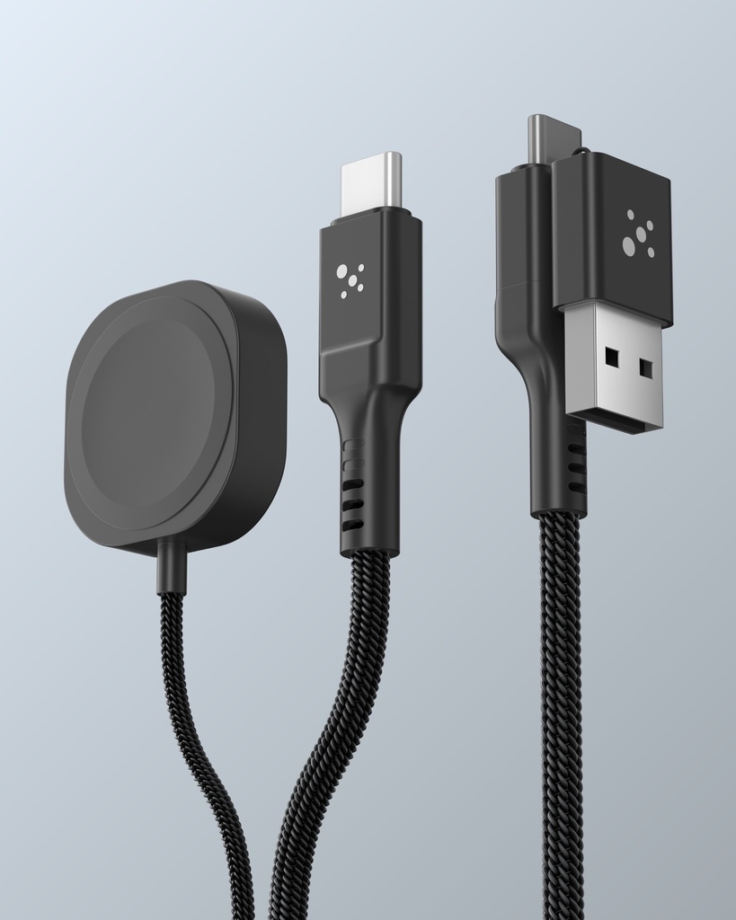 AT THUNDER PRO I 7X 4IN1 USB-A + USB-C TO USB-C + WATCH CABLE 5A 100W 1.5M