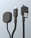 AT THUNDER PRO I 7X 4IN1 USB-A + USB-C TO USB-C + WATCH CABLE 5A 100W 1.5M