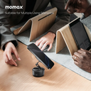 MOMAX 1-SNAP GO AUTO SUCTION MAGNETIC PHONE STAND