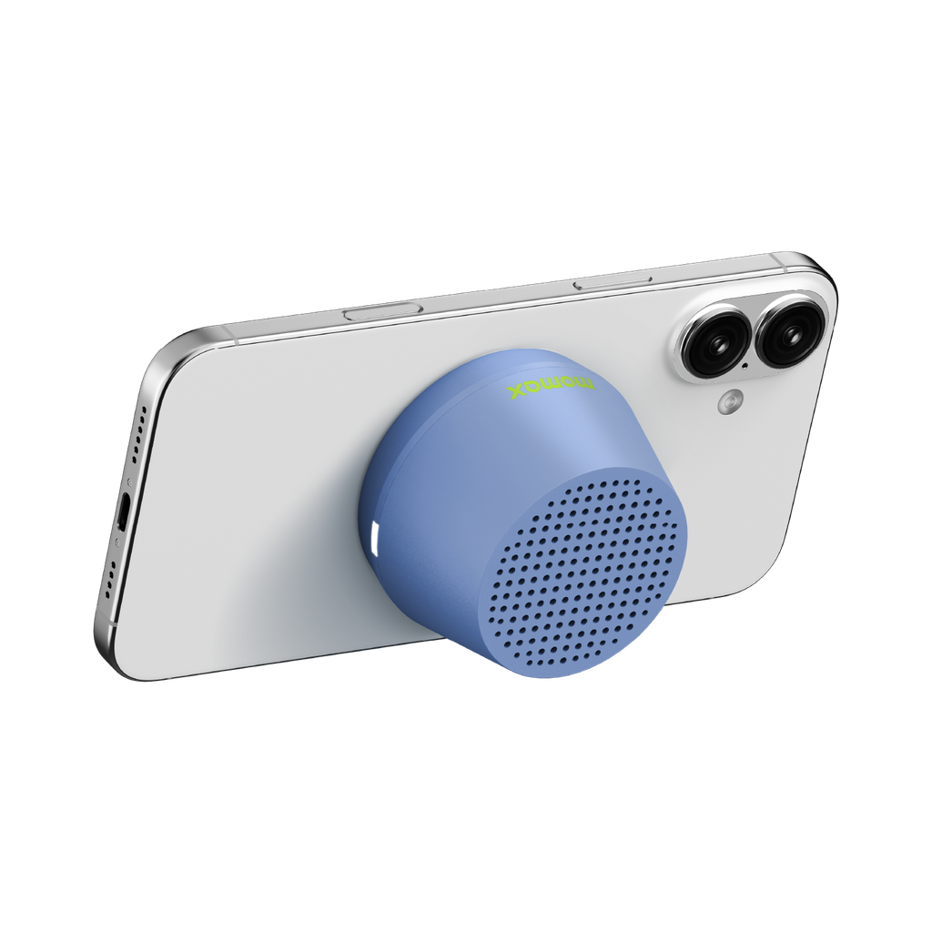 MOMAX 1-VIBE GO LITE MAGNETIC WIRELESS SPEAKER