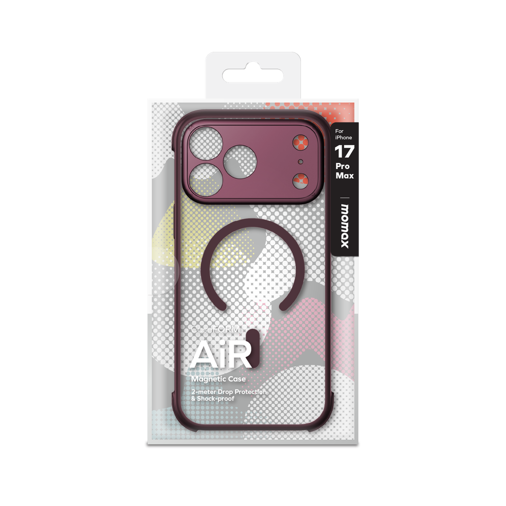 MOMAX CASEFORM AIR MAGNETIC CASE IPHONE 17 PRO MAX 6.9