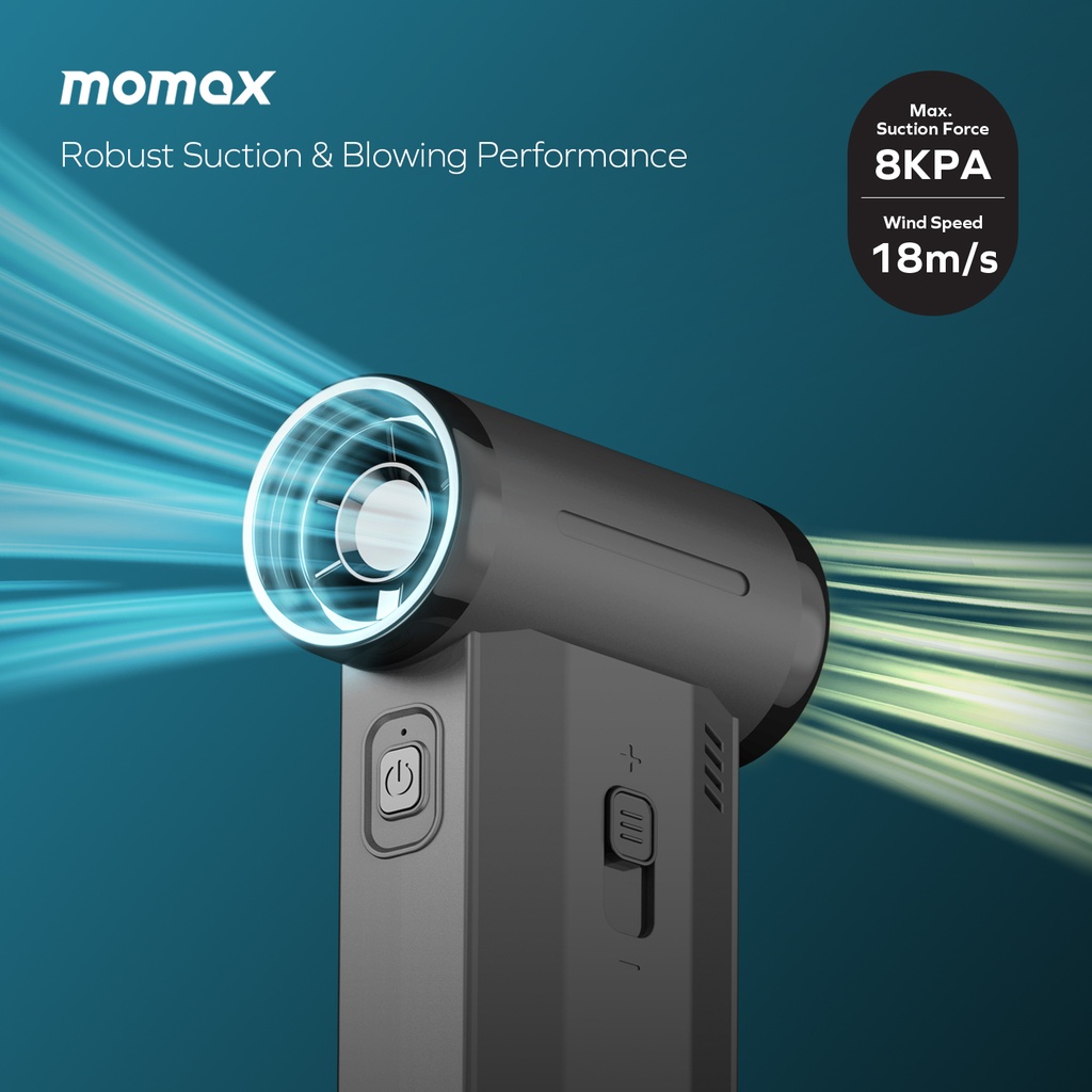 MOMAX 1° AIRO MULTI-USE TURBO HIGH-SPEED FAN & CLEANER