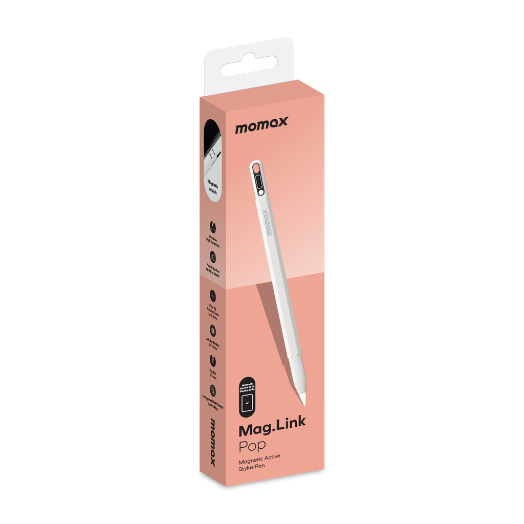MOMAX MAG LINK POP MAGNETIC ACTIVE STYLUS PEN