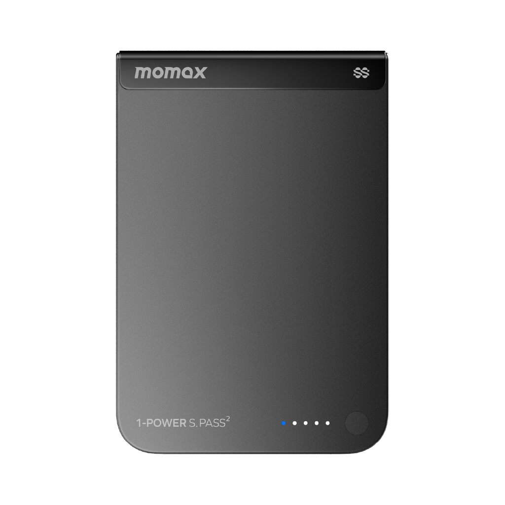 MOMAX 1-POWER S.PASS2 10000mAh QI2 25W+SEMI-SSB MAGNETIC WIRELESS POWER BANK
