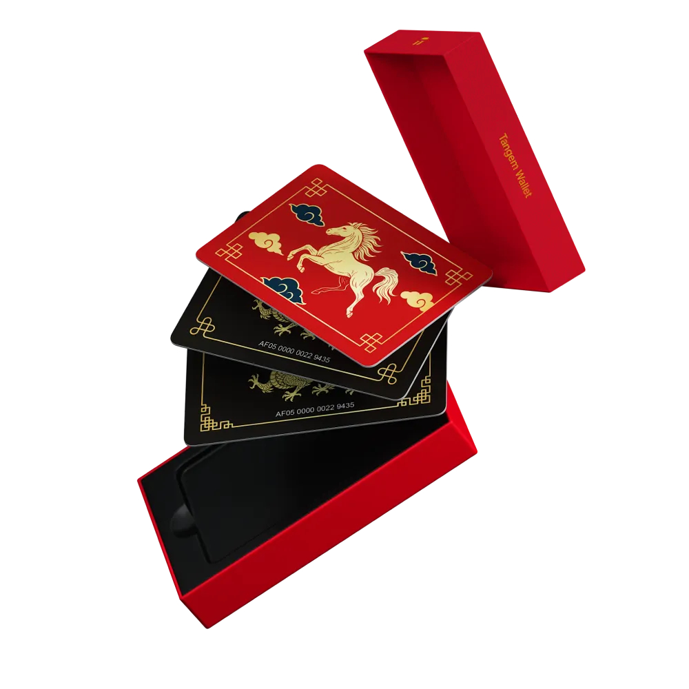 TANGEM CRYPTO HARDWARE WALLET 2.0 (PACK OF 3 CARDS)