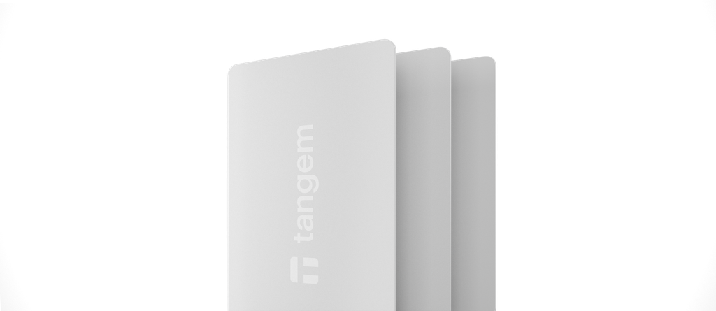 TANGEM CRYPTO HARDWARE WALLET 2.0 (PACK OF 3 CARDS)