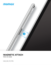 MOMAX MAG LINK PRO MAGNETIC CHARGING ACTIVE STYLUS PEN