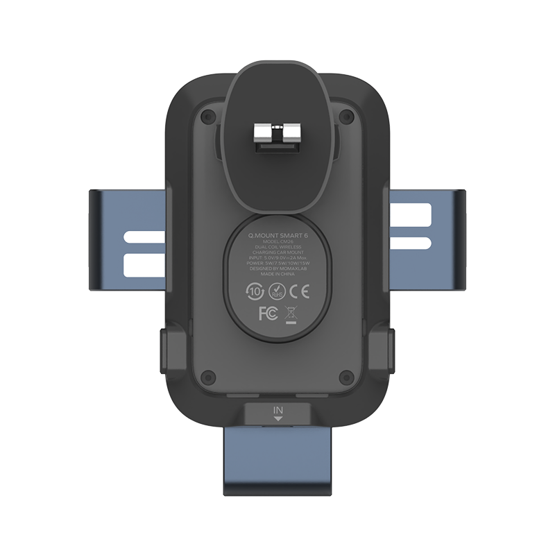 MOMAX Q.MOUNT SMART 6 DUAL COIL WIRELESS CHARGER MOUNT