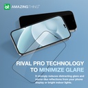 AT IPHONE 14 PLUS 6.7'' 2.75D DUST FILTER TITAN GLASS