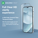 AT IPHONE 14 PLUS 6.7'' 2.75D DUST FILTER TITAN GLASS