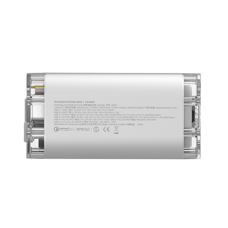 MOMAX IPOWER STONE MINI 40000mAh 100W PORTABLE POWER STATION