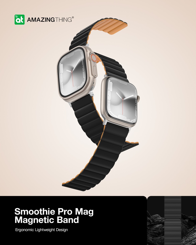AT SMOOTHIE MAG BAND FOR APPLE W 49/45/44/42/41/40/38