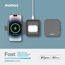 MOMAX Q. MAG GO 20W 2-IN-1 WIRELESS CHARGER WITH MAGSAFE