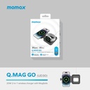 MOMAX Q. MAG GO 20W 2-IN-1 WIRELESS CHARGER WITH MAGSAFE