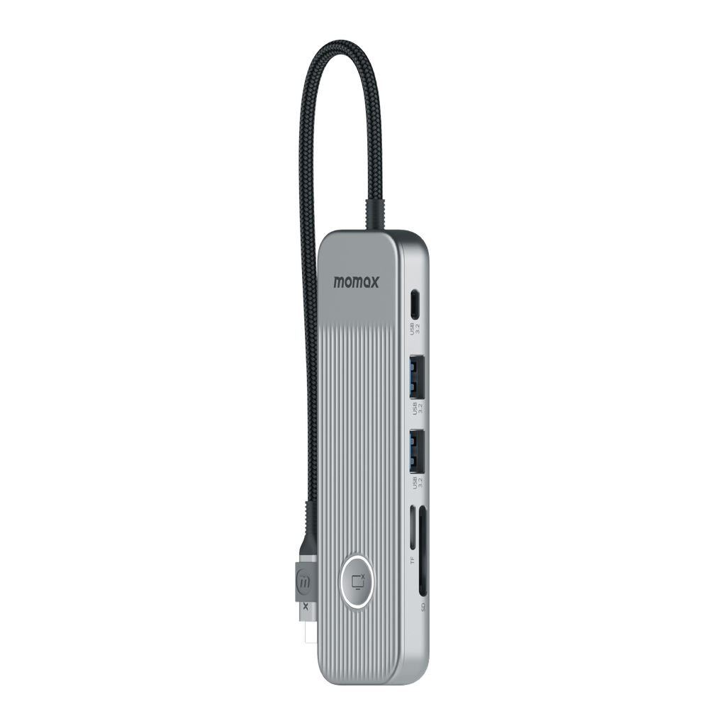MOMAX ONELINK 8 IN 1 MUTIL-FUNTION USB-C HUB